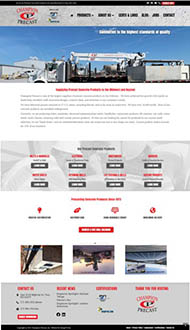 manufacturer website design