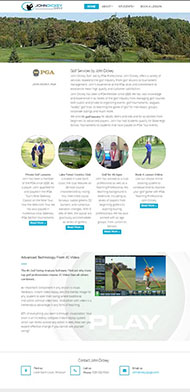 golf lesson website