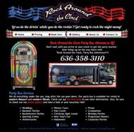 Party bus rental website