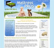 Mattress Pros custom website